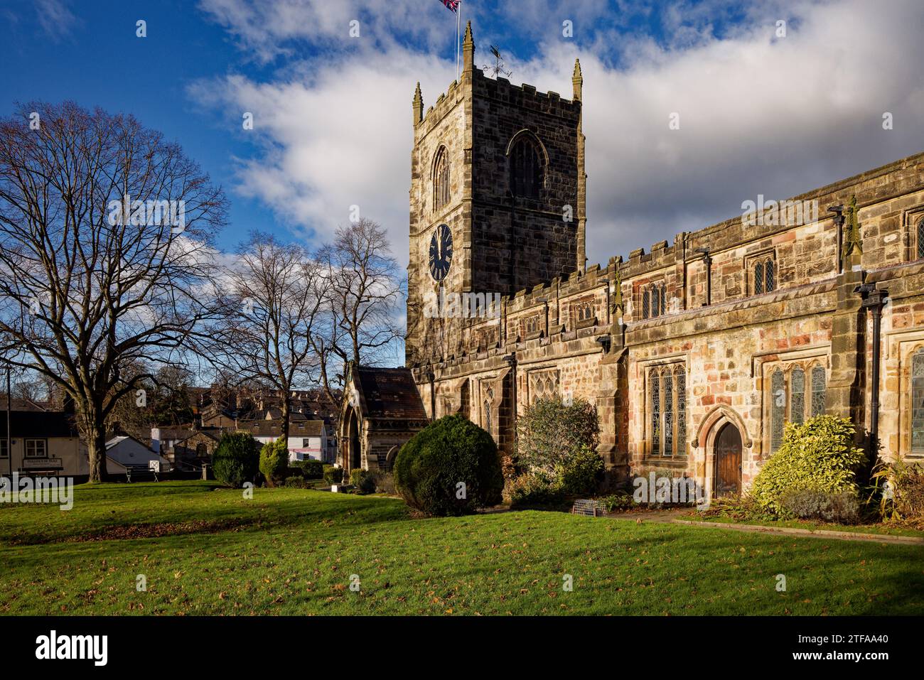 Chiesa parrocchiale di Skipton Foto Stock