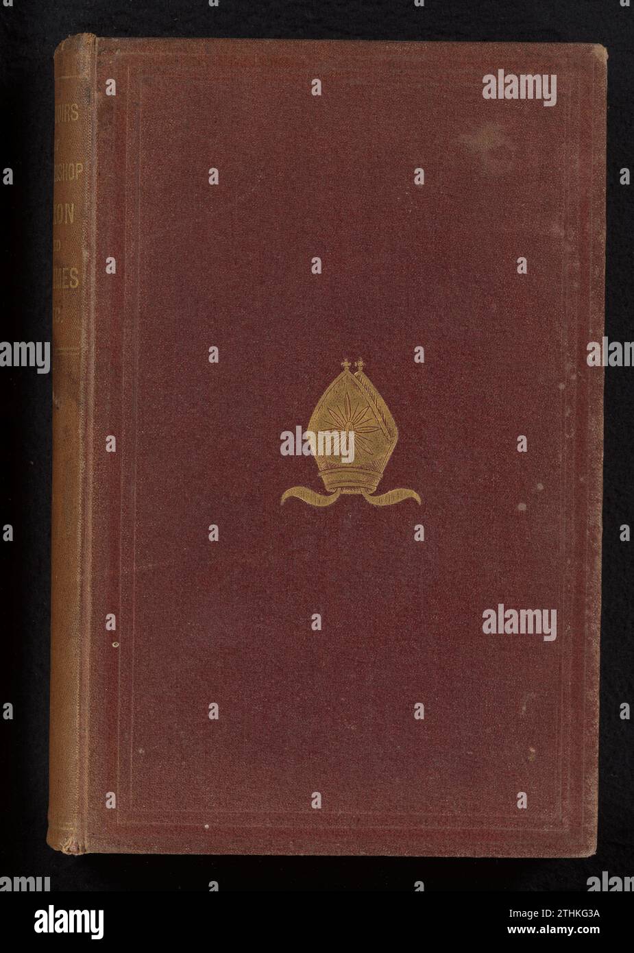 Memorie dell'arcivescovo Juxon e dei suoi tempi: Con uno schizzo della parrocchia dell'arcivescovo Little Compton, William Hennessey Marah, 1869 Oxford paper. cartone. Stampa in albume di lino (materiale)/stampa letterpress carta Oxford. cartone. stampa albume di lino (materiale) / stampa letterpress Foto Stock