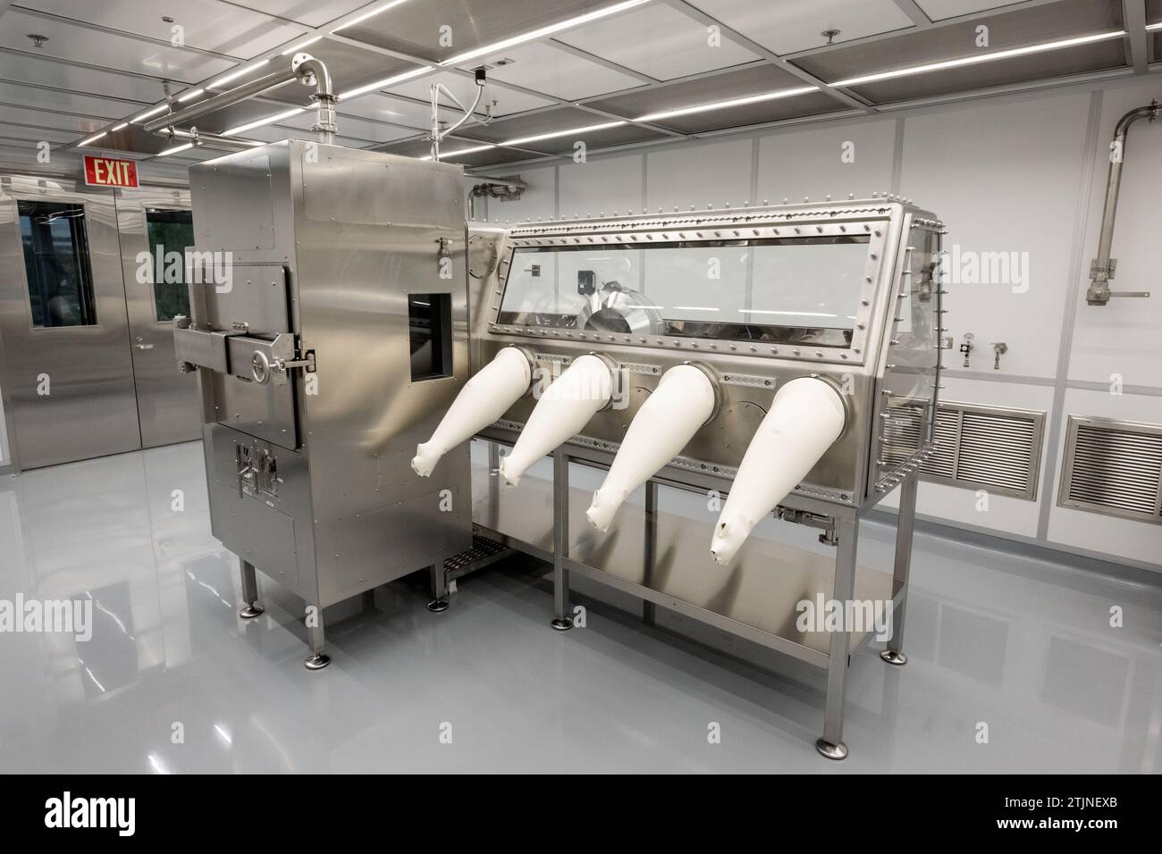 OSIRIS-Rex Asteroid Sample Return Science Team Building presso il Johnson Space Center. Bldg. 31, stanza 202. Giugno 2023. Un campione di Asteriod è stato raccolto dall'asteroide Bennu nell'ottobre 2020 dalla sonda OSIRIS-Rex della NASA. Versione ottimizzata di un'immagine originale della NASA / credito: NASA / JBlair Foto Stock