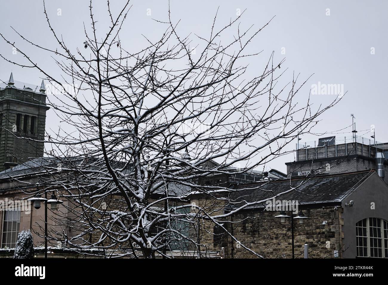 Splendide riprese dell'architettura scattate con una videocamera ad Harrogate Foto Stock