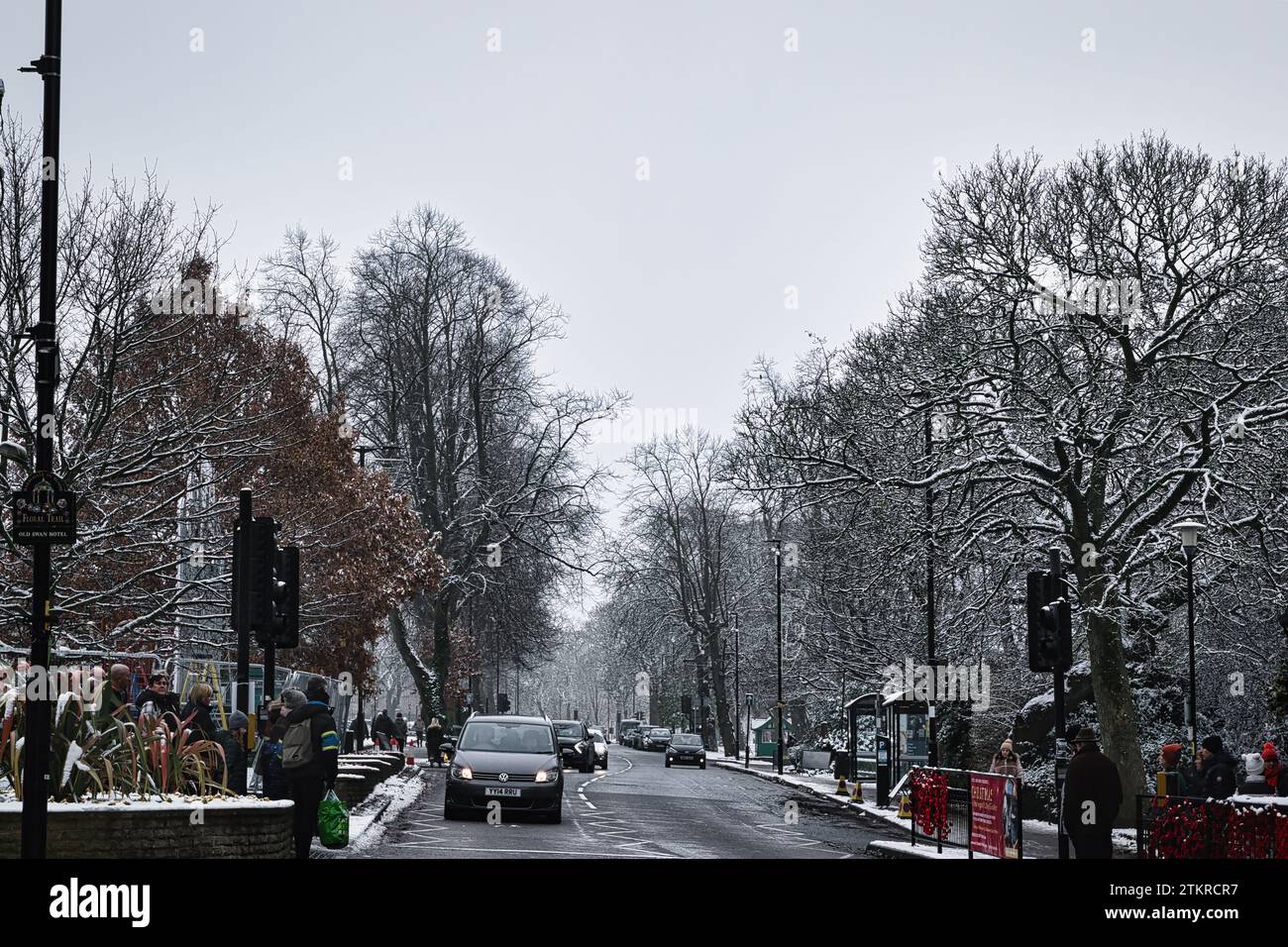 Splendide riprese dell'architettura scattate con una videocamera ad Harrogate Foto Stock