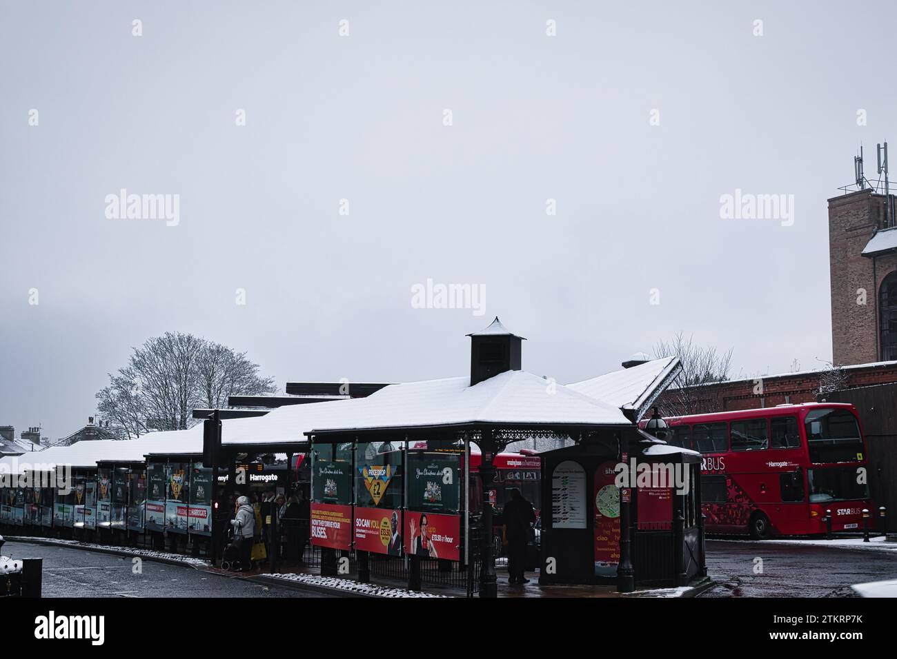Splendide riprese dell'architettura scattate con una videocamera ad Harrogate Foto Stock