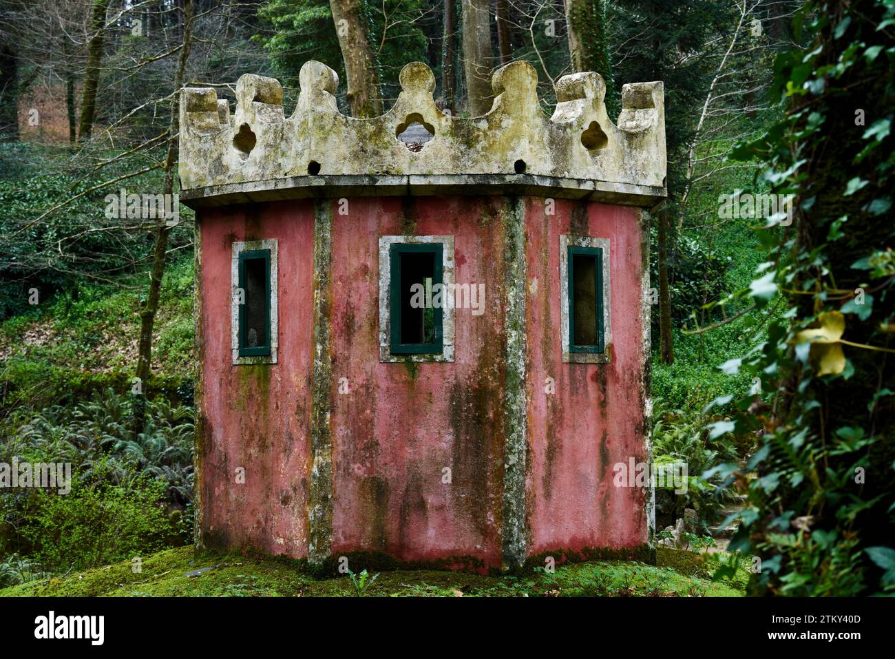 Palazzo Nazionale di pena, Portogallo Foto Stock