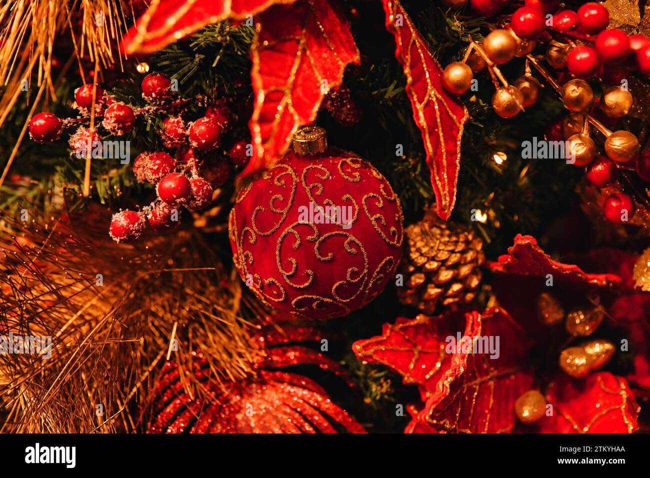 Immagini affascinanti delle luci natalizie scattate durante il mio viaggio a York Foto Stock