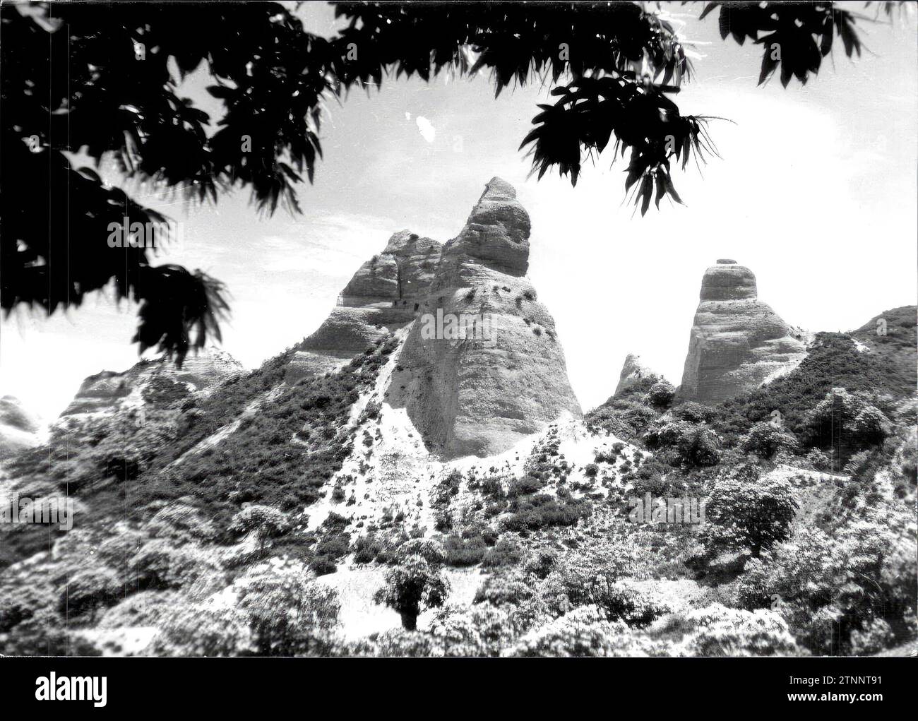 09/30/1969. El Bierzo. I midolli. Depositi d'oro di epoca romana. Crediti: Album / Archivo ABC / Marques De Santa María del Villar Foto Stock