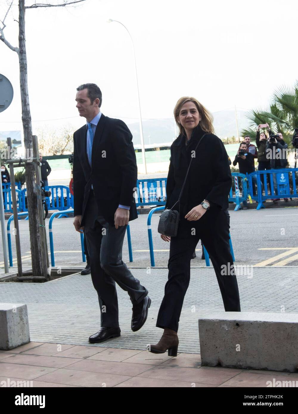 Palma de Mallorca, 02/10/2016. Processo a Noos. Nell'immagine, l'infanta Cristina e suo marito Iñaki Urdangarín. Foto: Ángel de Antonio ARCHDC. Crediti: Album / Archivo ABC / Ángel de Antonio Foto Stock