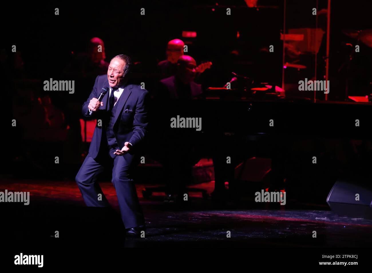Madrid, 15/07/2019. Concerto di Paul Anka al Teatro Real. Foto: Guillermo Navarro Archdc. Crediti: Album / Archivo ABC / Guillermo Navarro Foto Stock