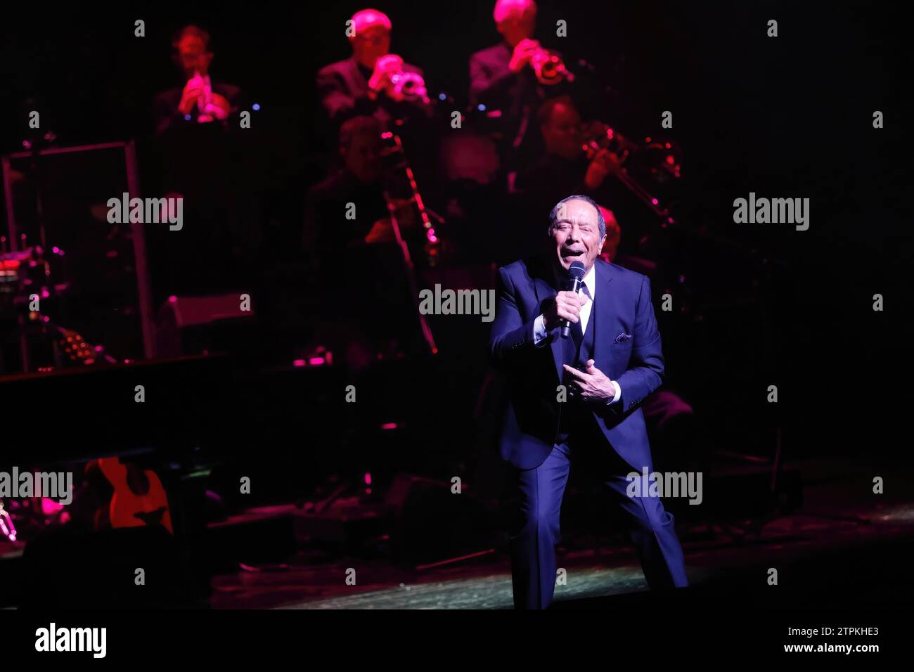 Madrid, 15/07/2019. Concerto di Paul Anka al Teatro Real. Foto: Guillermo Navarro Archdc. Crediti: Album / Archivo ABC / Guillermo Navarro Foto Stock