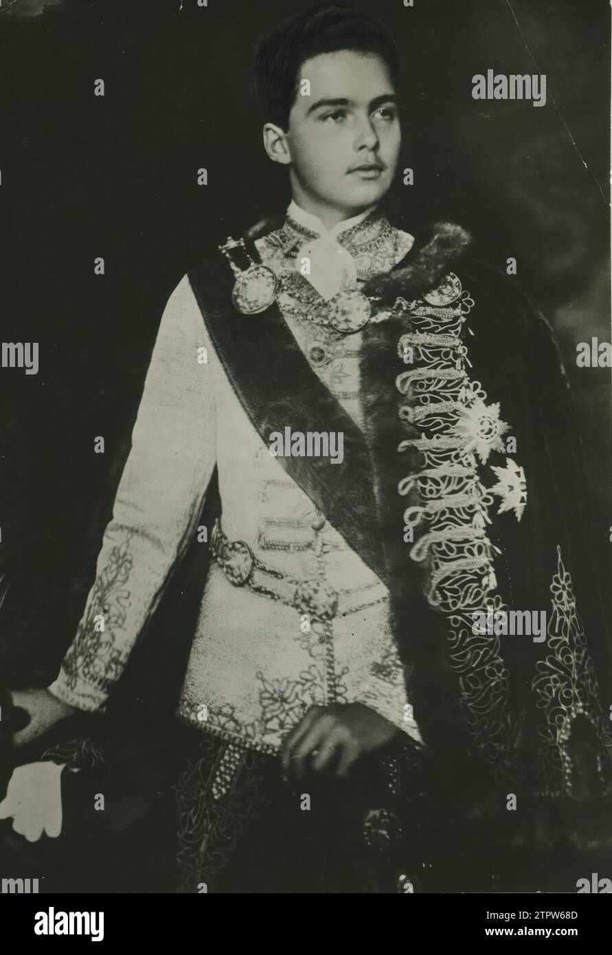 12/31/1930. L'Arciduca Ottone d'Asburgo in uniforme degli Ussari Magiari. Crediti: Album / Archivo ABC Foto Stock
