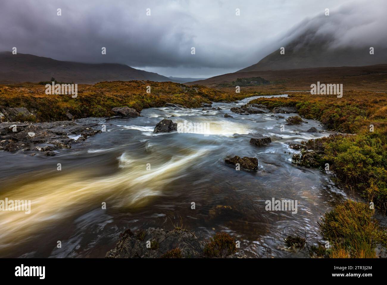 SLIGACHAN ISOLA DI SKYE EBRIDI SCOZIA REGNO UNITO Foto Stock