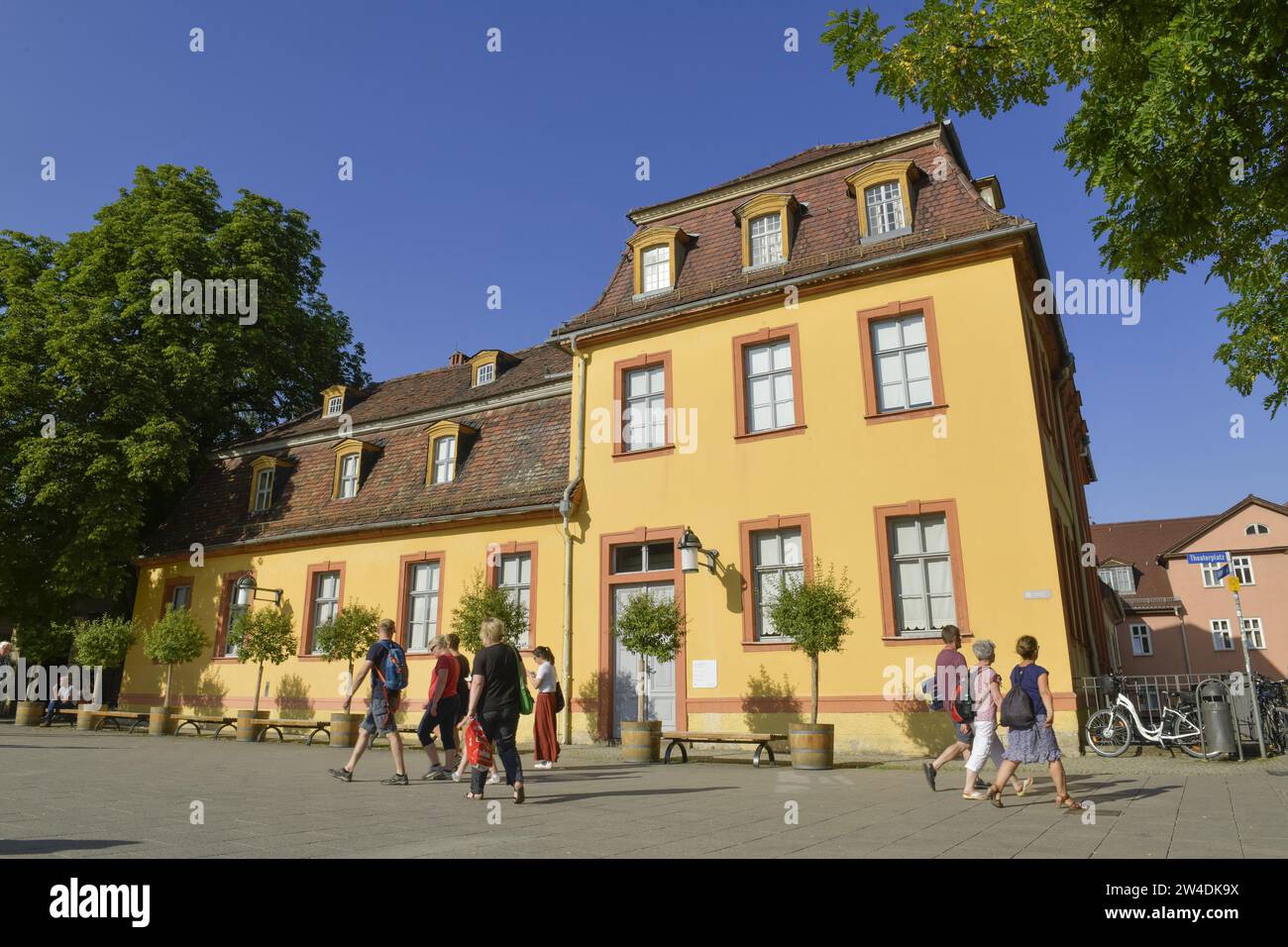 Wittumspalais, Am Palais, Weimar, Thüringen, Deutschland Foto Stock