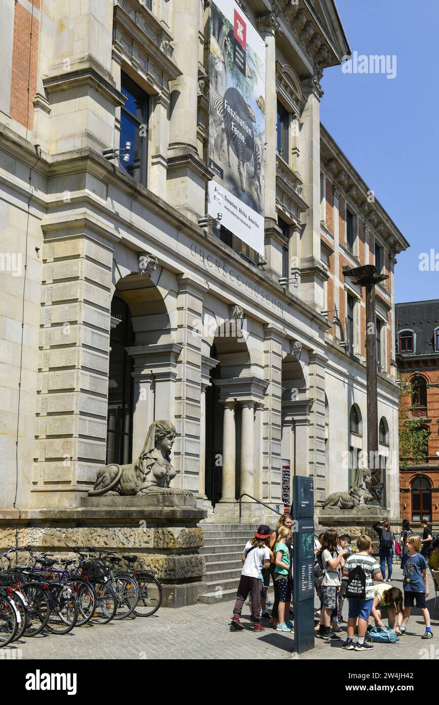 Überseemuseum, Bahnhofsplatz, Brema, Deutschland Foto Stock