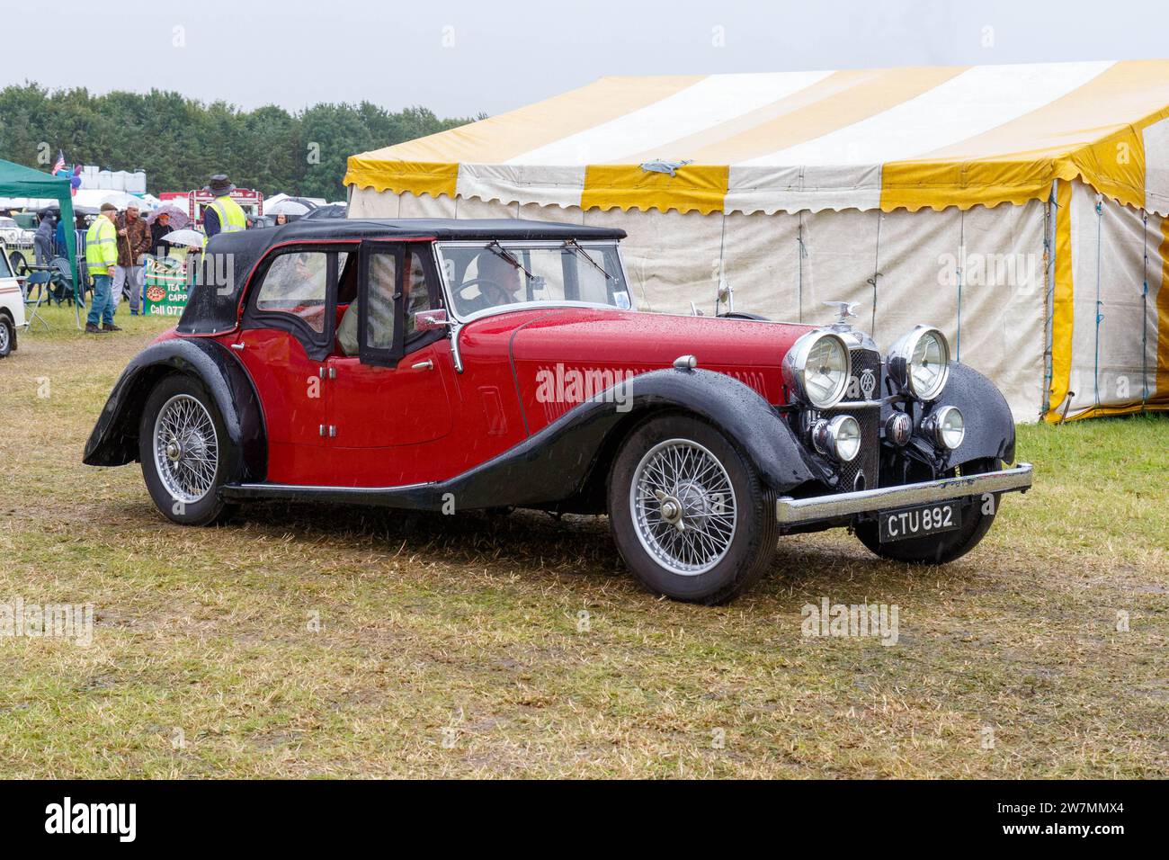 Rally del motore di trazione Pickering nel 2015 Foto Stock