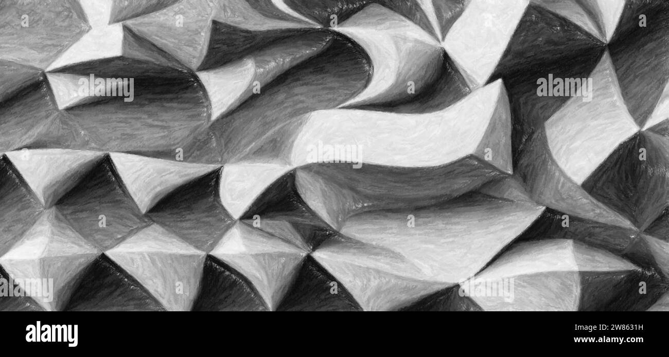 Sfondo GRIGIO astratto con tratti di vernice Foto Stock