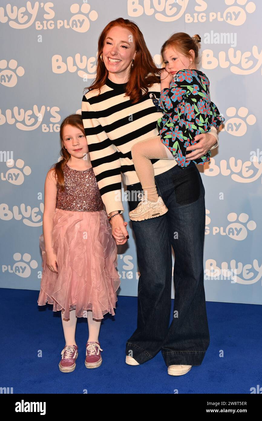 Londra, Regno Unito. 21 dicembre 2023. Hannah Fry partecipa al Gala Performance Bluey's Big Play al Royal Festival Hall del Southbank Centre, Londra, Regno Unito. Credito: Vedere li/Picture Capital/Alamy Live News Foto Stock