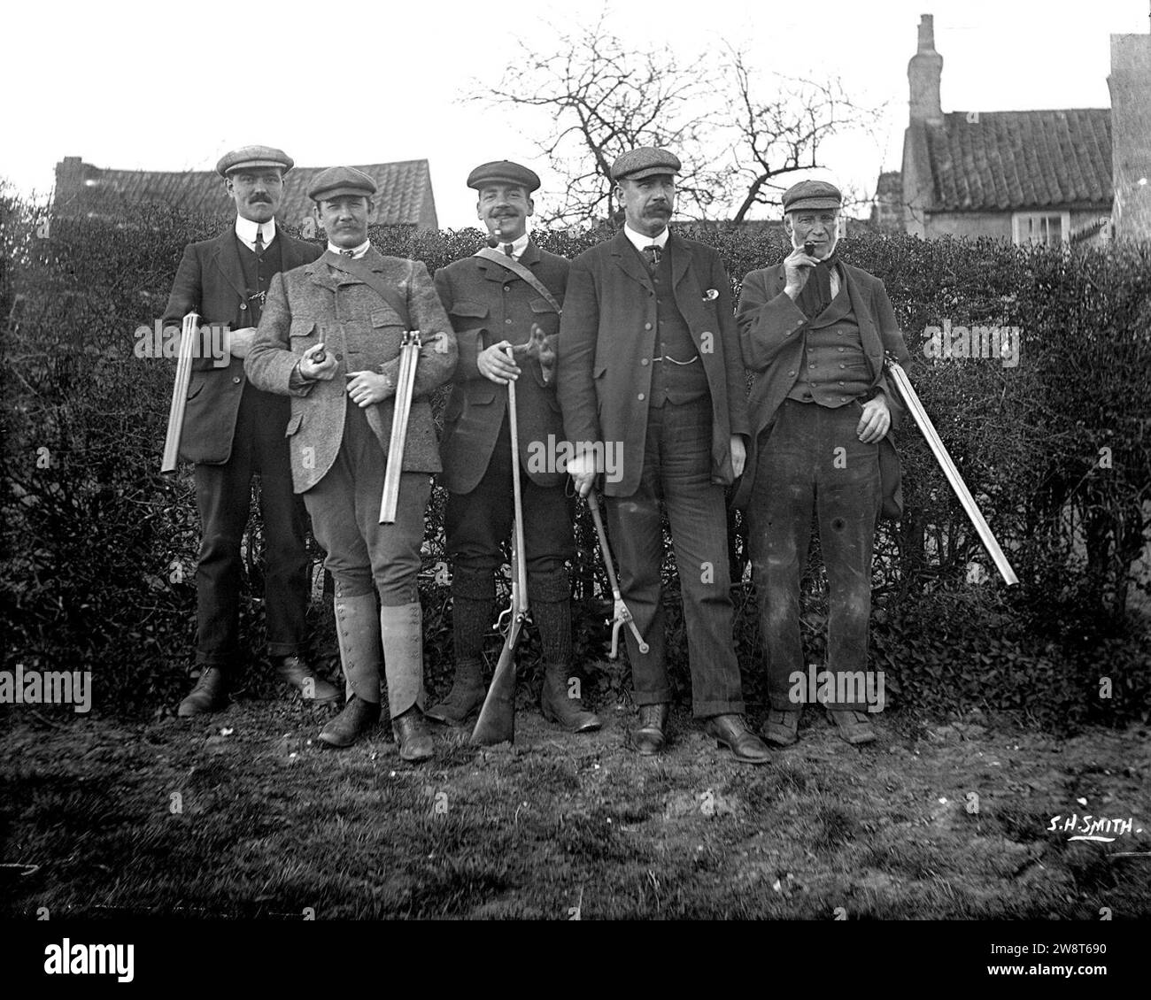 Wright e i suoi fratelli con la festa di tiro (cfr K9) YORYM-S496. Foto Stock