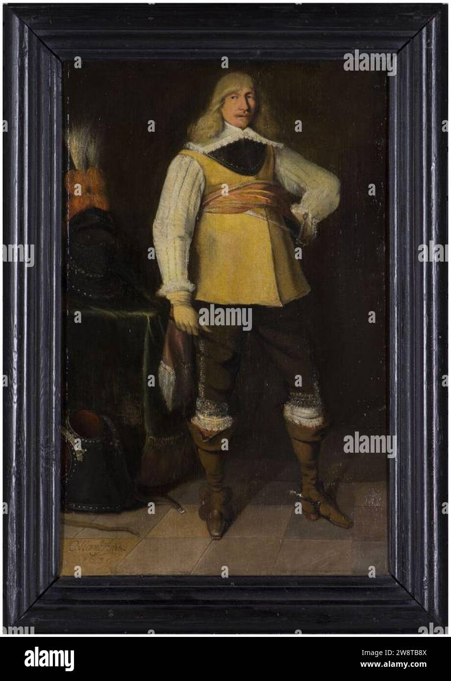 Wybrand de i) Geest - Portret van Hessel di Ernst van Aylva Foto Stock