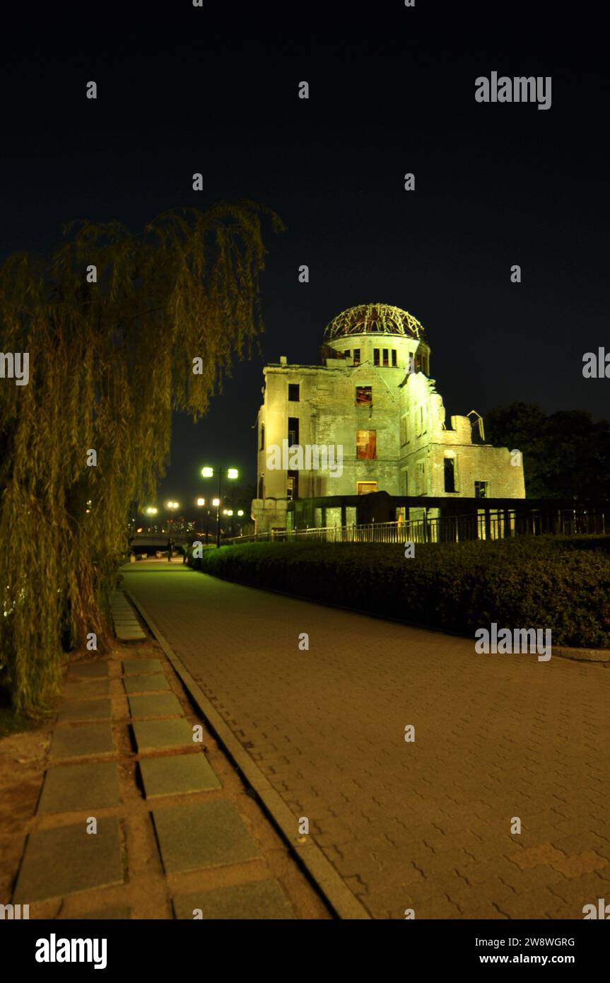 La Cupola della Bomba Atomica Hiroshima Foto Stock