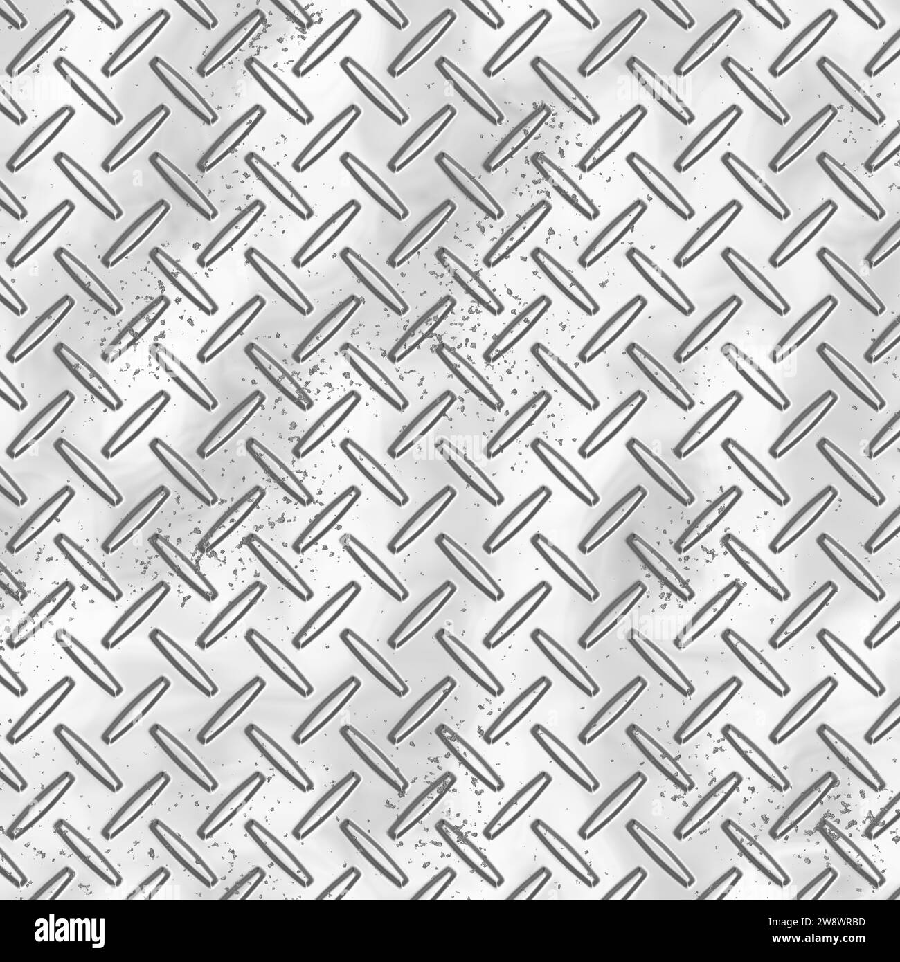 Piastra diamantata - metallizzata Foto Stock