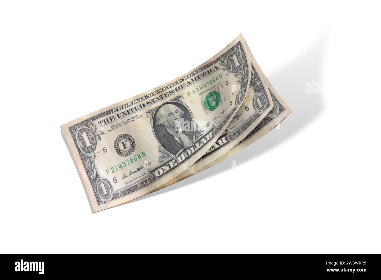 Una banconota da un dollaro, Foto Stock