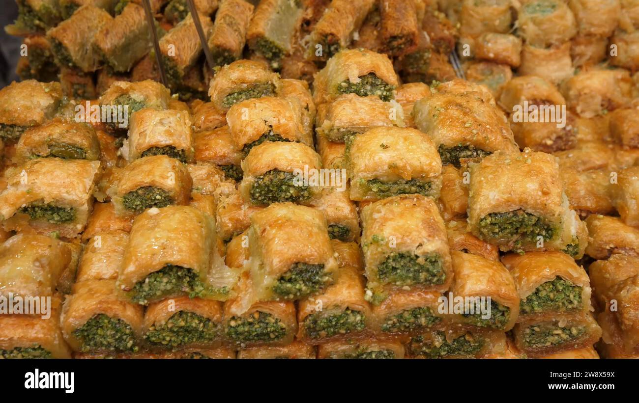 Dolci cibo nella vecchia Gerusalemme Foto Stock