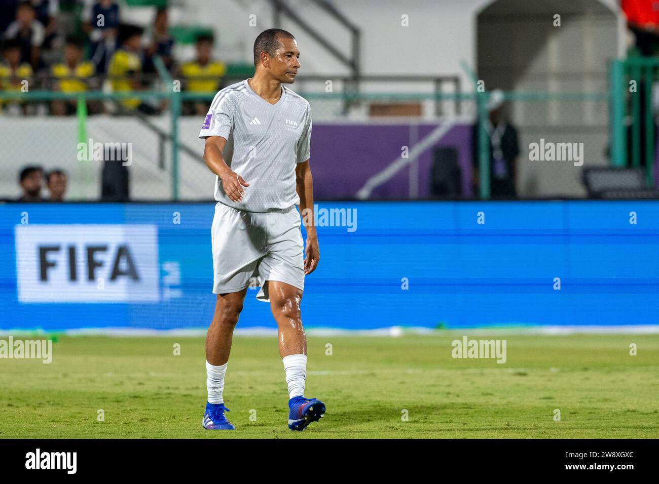 Jeddah, Arabia Saudita. 21 dicembre 2023. Al Ahli Sports Club JEDDAH, ARABIA SAUDITA - 21 DICEMBRE: Gilberto Silva gioca per World Legends durante la partita Saudi Legends and World Legends all'al Ahli Sports Club il 21 dicembre 2023 a Jeddah, Arabia Saudita. (Foto di Richard Callis//SPP) (/SPP) credito: SPP Sport Press Photo. /Alamy Live News Foto Stock