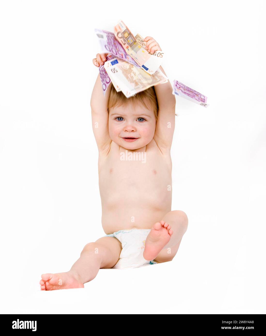 Immagine simbolica del beneficio per i bambini Foto Stock