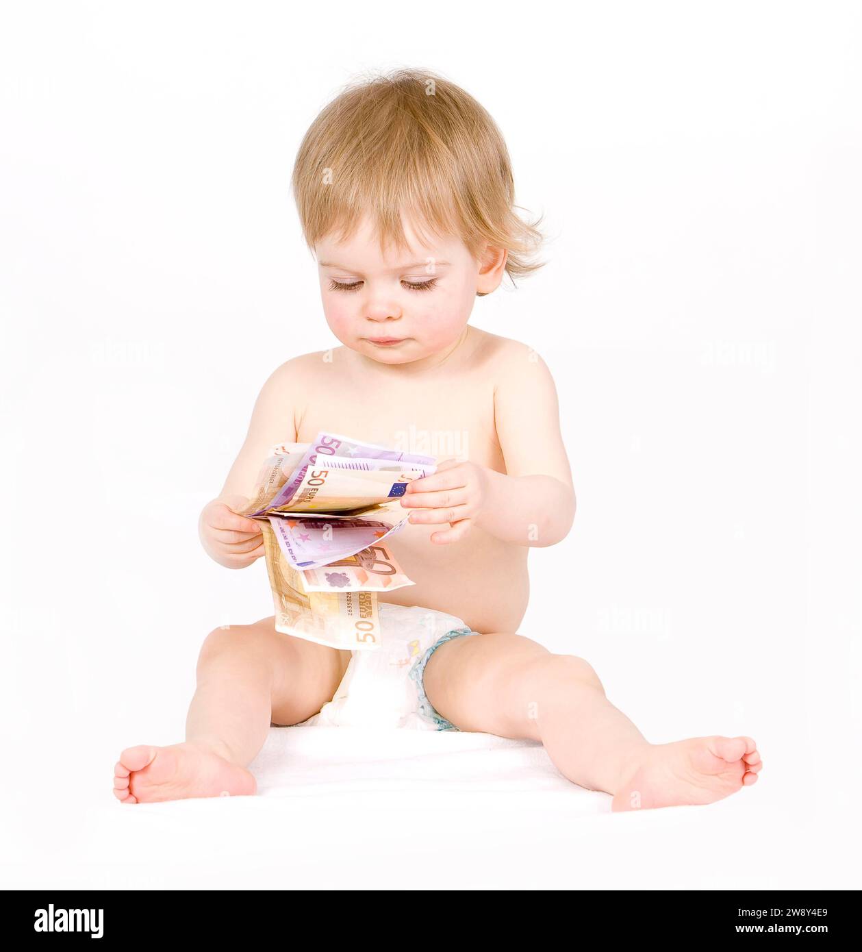 Immagine simbolica del beneficio per i bambini Foto Stock