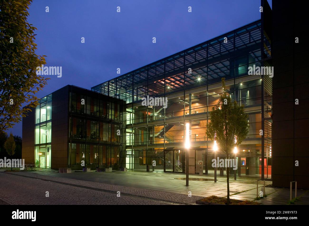 TU Dresden Biological Institutes nuovo edificio Foto Stock