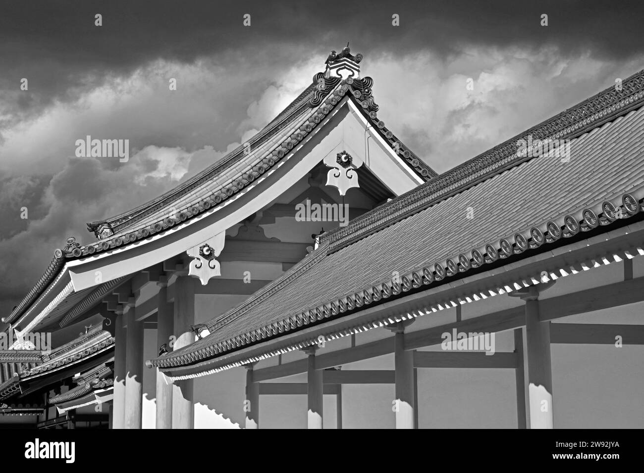 Palazzo imperiale di Kyoto Foto Stock