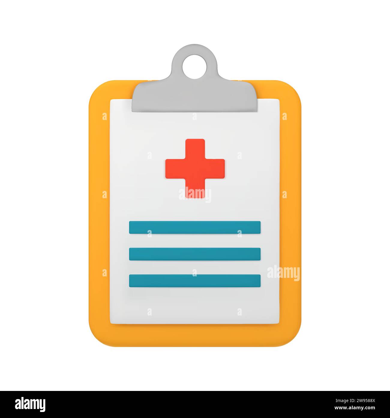 Modulo medico, rapporto medico, dati sanitari, appunti e prende appunti su di esso, appunti con stetoscopio, modulo di domanda, assicurazione sanitaria, medico ciao Illustrazione Vettoriale