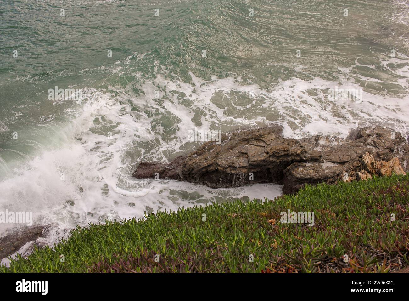 Quando il mare si ritira: Alba a Rapadoira Foto Stock