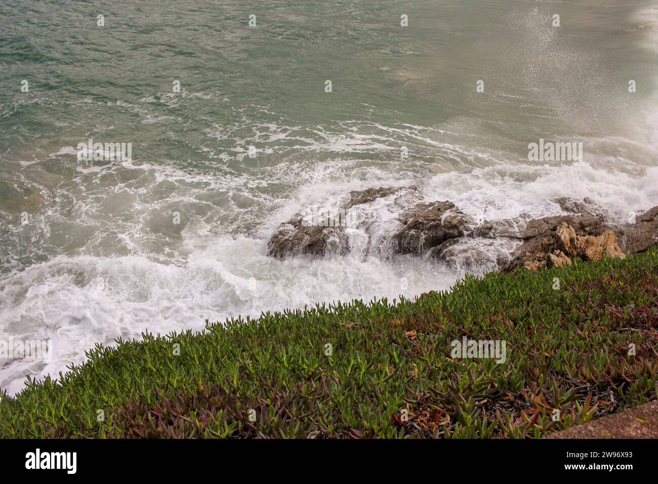 Momenti di serenità: Una Rapadoira a Low Tide Foto Stock