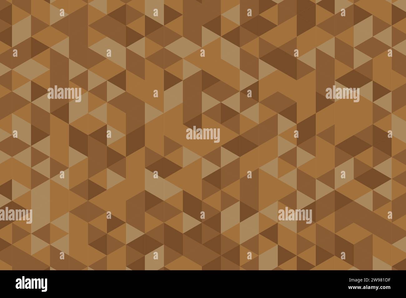 Giallo pattern astratti - triangolo e quadrato in colori di giallo e arancione Illustrazione Vettoriale