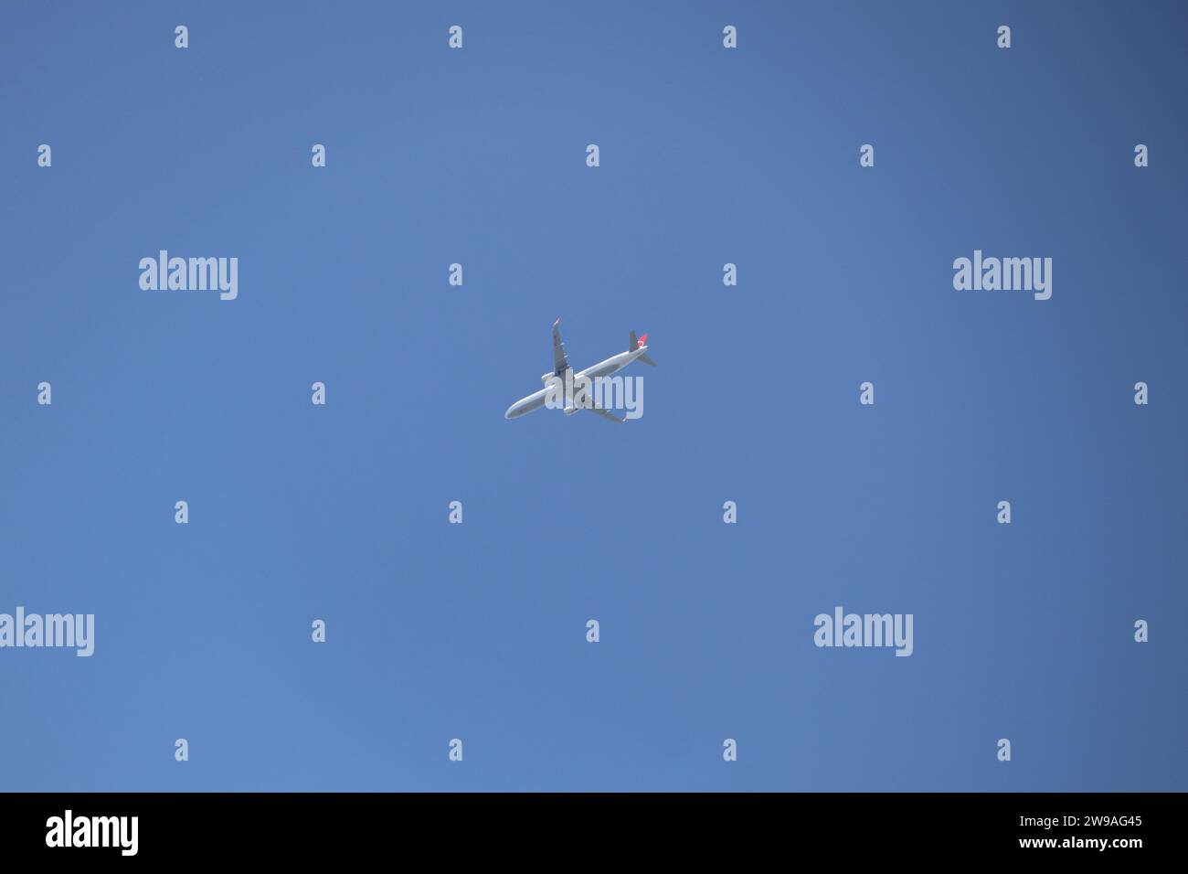 21.07.2023 l'aereo decollò dall'aeroporto di Chisinau in Moldavia e volò verso l'Europa Foto Stock