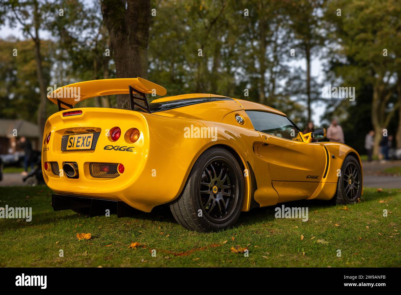 2001 Lotus Exige, in mostra al Bicester Heritage Scramble l'8 ottobre 2023. Foto Stock