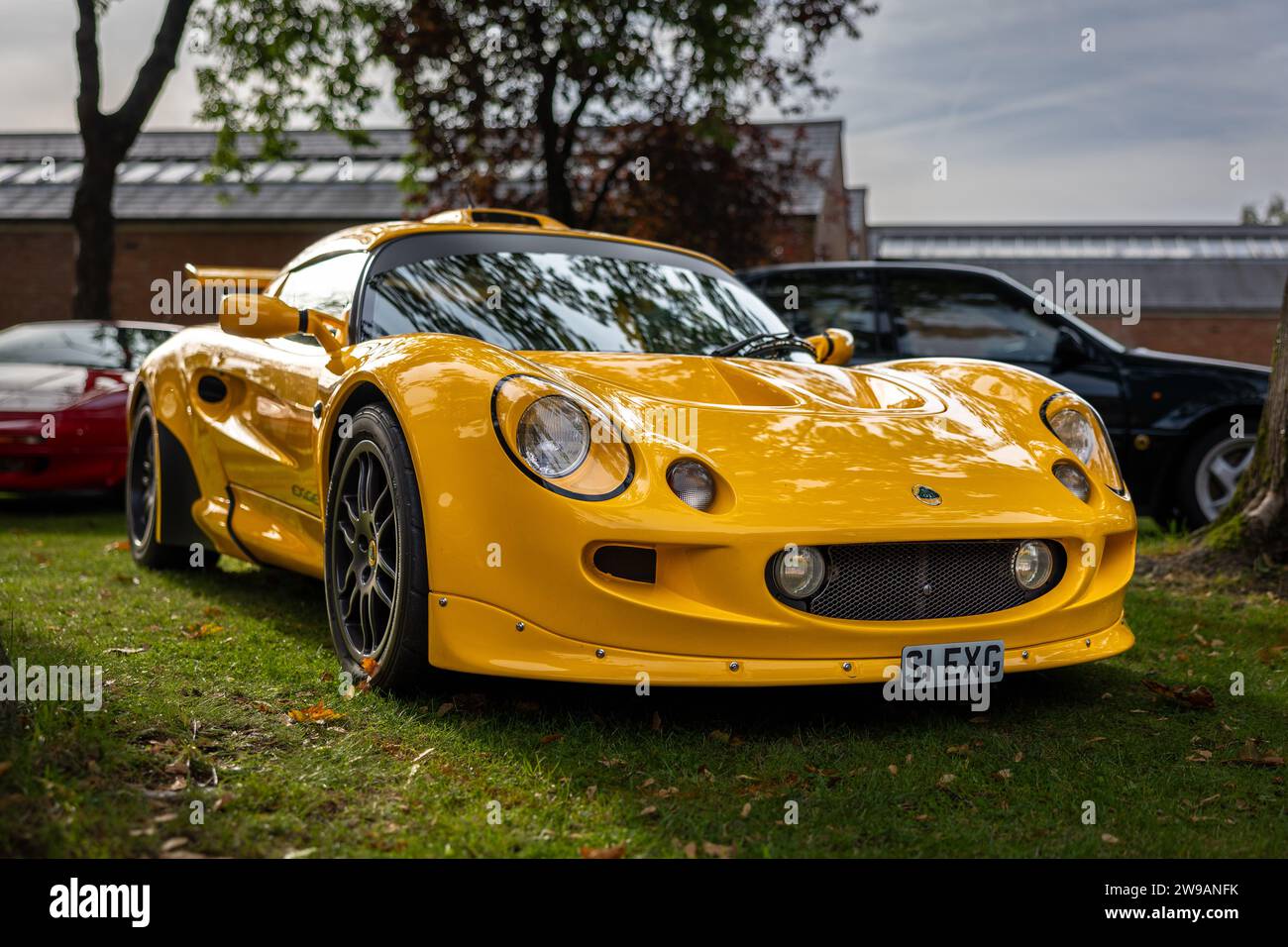 2001 Lotus Exige, in mostra al Bicester Heritage Scramble l'8 ottobre 2023. Foto Stock