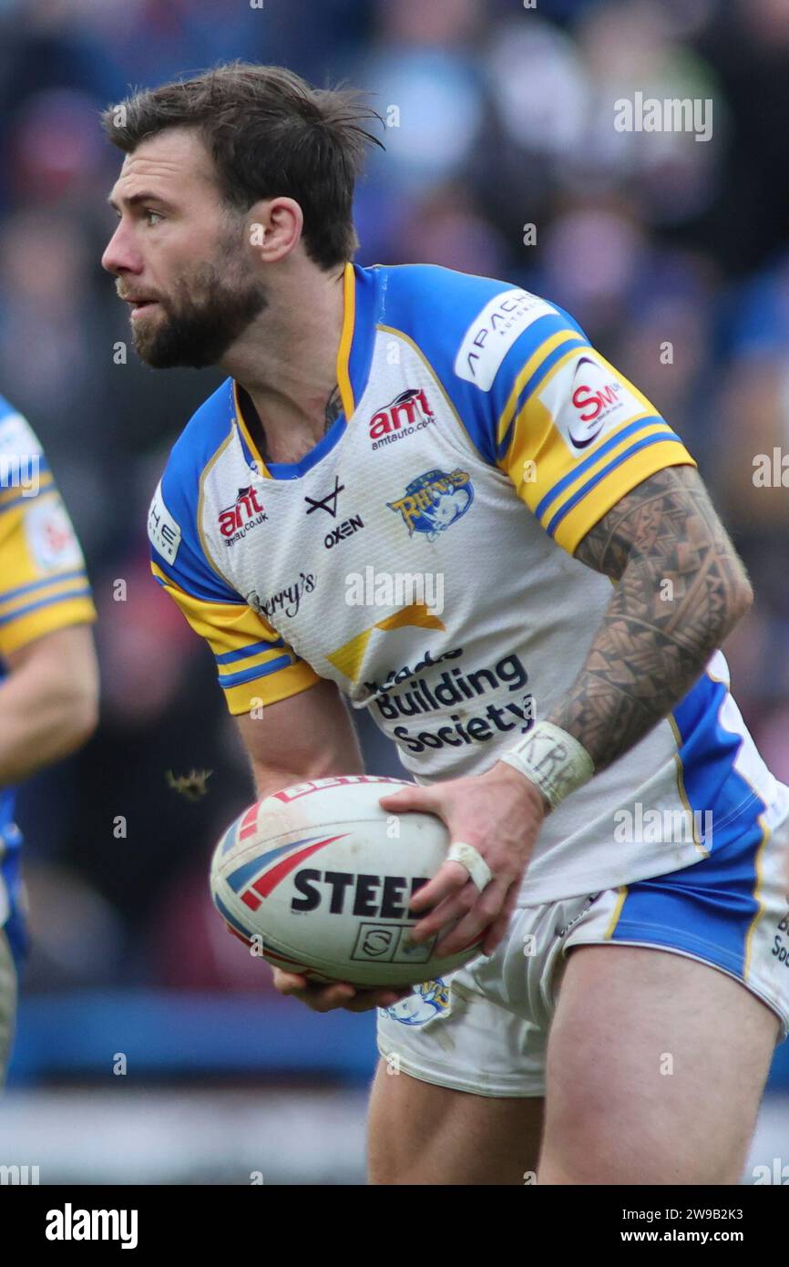 Leeds, Regno Unito. 26 dicembre 2023. AMT Headingley Stadium, Leeds, West Yorkshire, 26 dicembre 2023 Wetherby Whaler Festive Challenge Leeds Rhinos contro Wakefield Trinity Andy Ackers di Leeds Rhinos crediti: Touchlinepics/Alamy Live News Foto Stock
