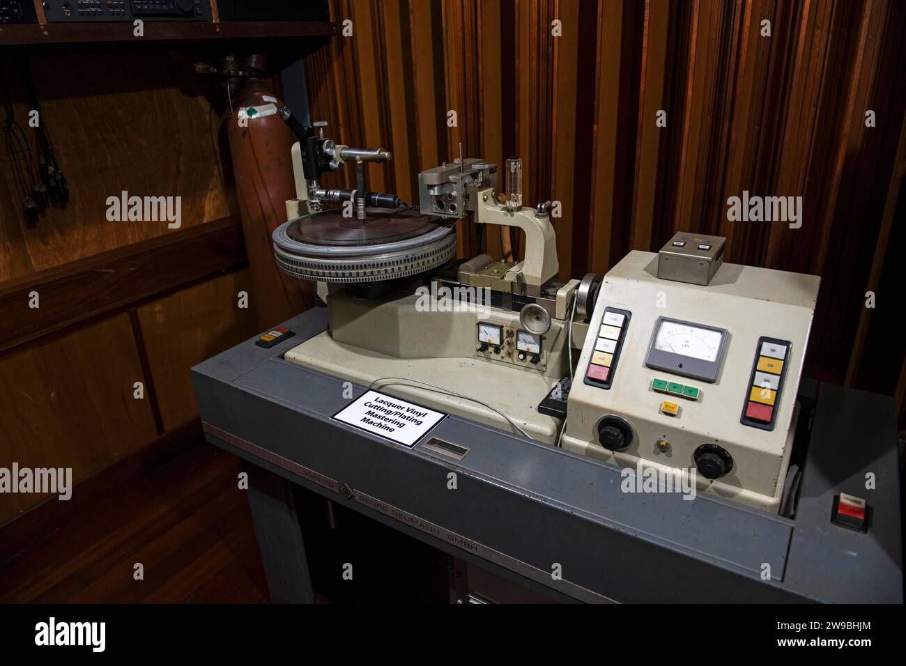 Produzione discografica, Tuff Gong Music Studio, Kingston, Giamaica, America centrale Foto Stock