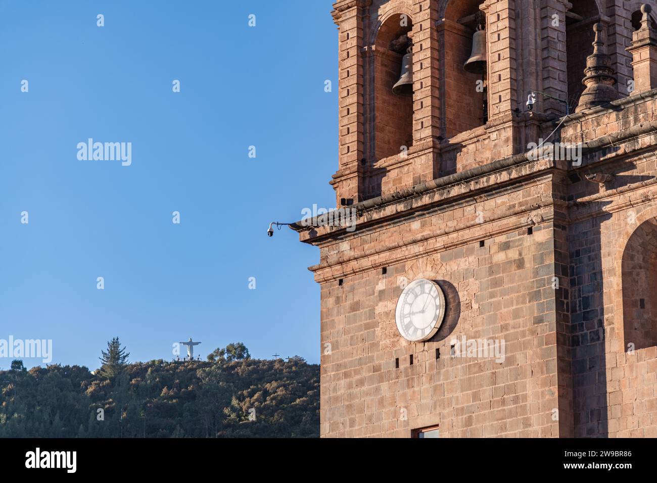 Cattedrale di Cusco a Plaza de Armas nel centro storico di Cusco, Perù Foto Stock