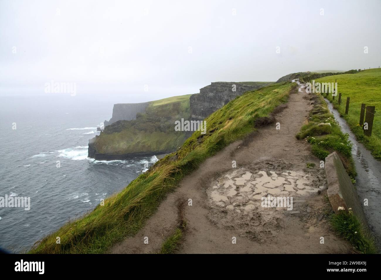 Scogliere di Moher Irlanda Foto Stock