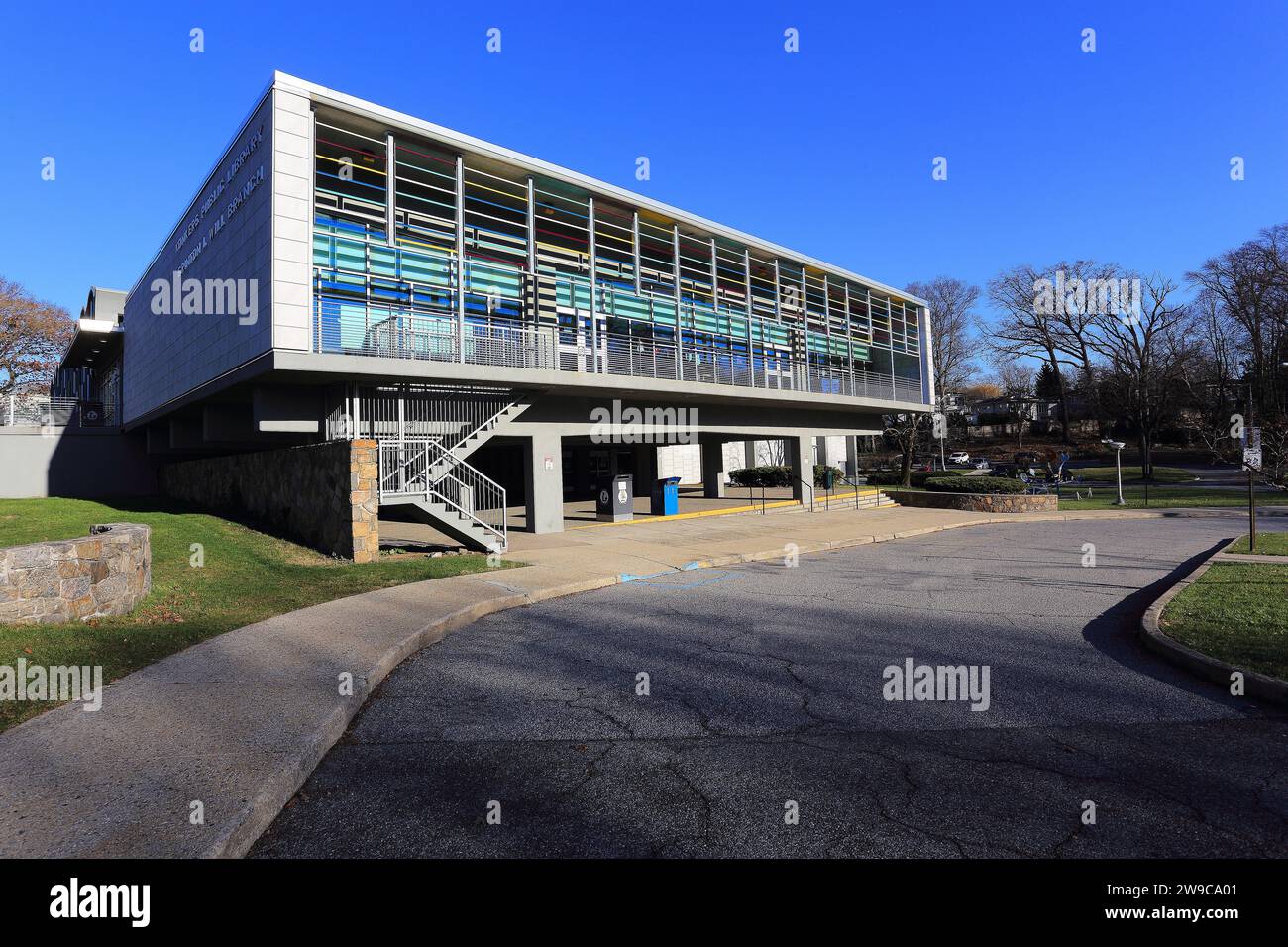 Grinton, io Will Library Yonkers NY Foto Stock