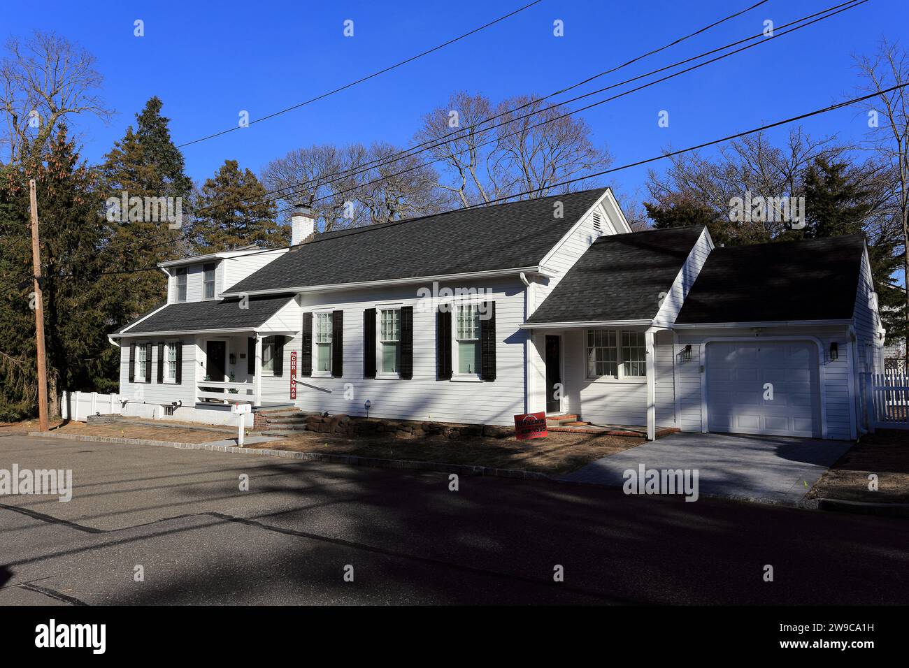 House Stony Brook Long Island NY Foto Stock