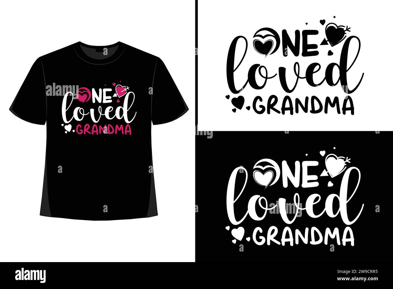 Design della t-shirt della nonna, design della t-shirt della nonna, tipografia, vettoriale, illustrazione, tazza, poster, logo, camicia, nonna, nonno Illustrazione Vettoriale