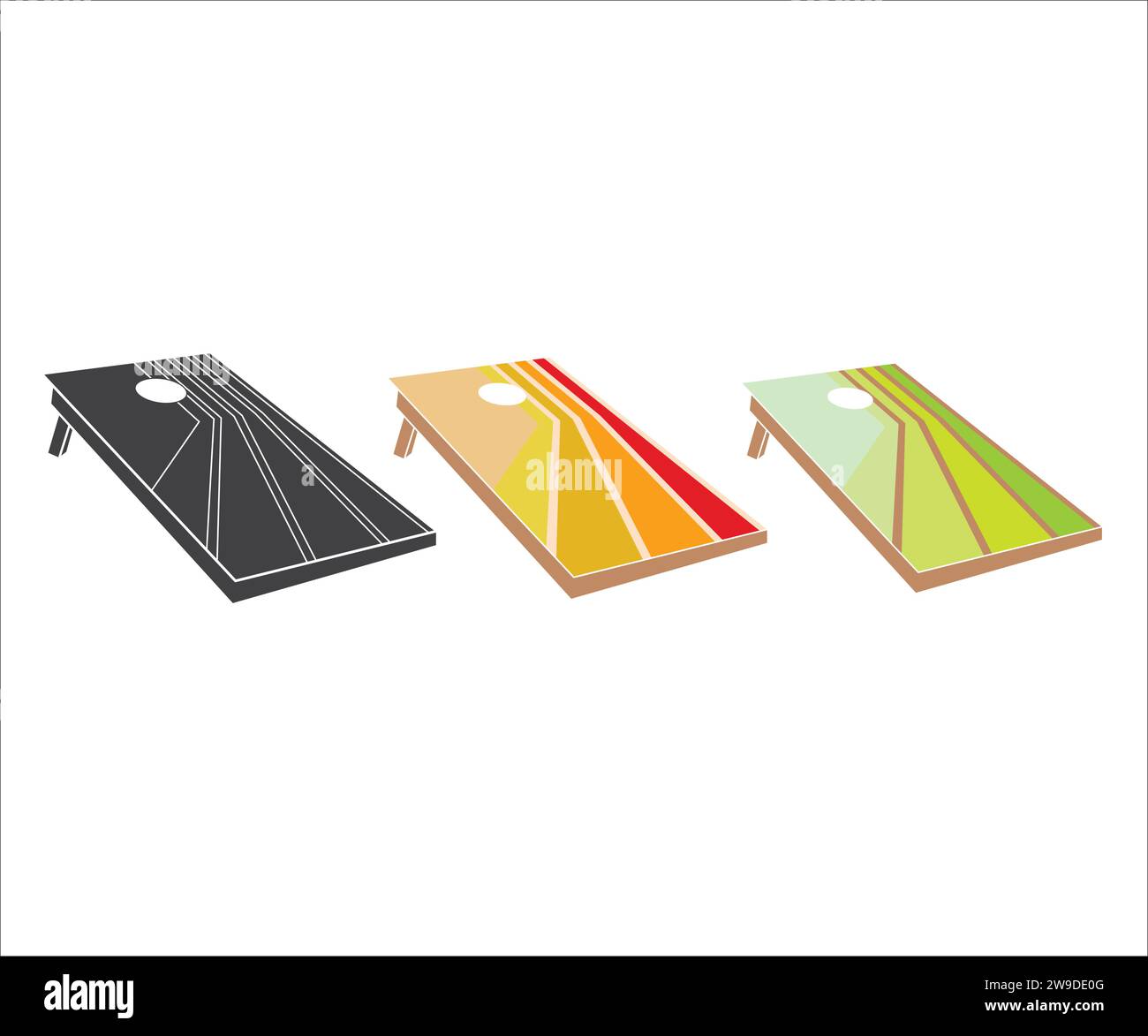 Tavole Cornhole, silhouette Cornhole, Cornhole Playing svg, Cornhole Game, Cornhole board, Cornhole, Cornhole board, Cornhole playing Illustrazione Vettoriale