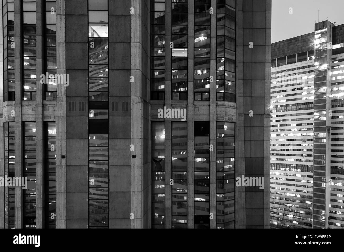 Central Park Tower, centro città di Caracas, Venezuela Foto Stock