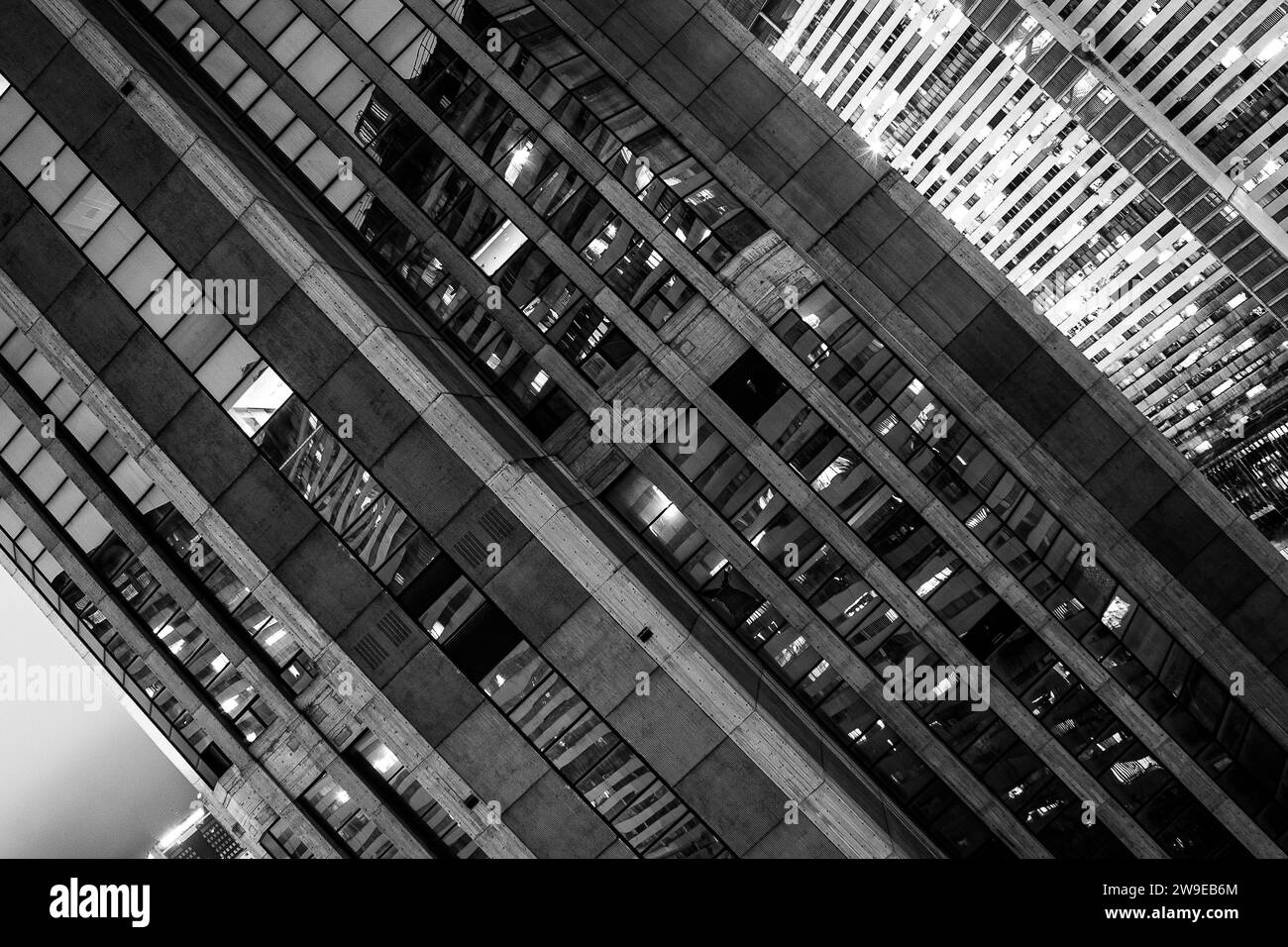 Central Park Tower, centro città di Caracas, Venezuela Foto Stock