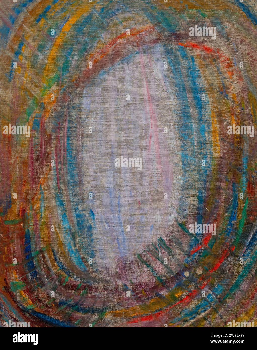 Spazio, Vista a 360 gradi, Vista spaziale a 360 gradi, Mikhail Matyushin, 1920, Foto Stock