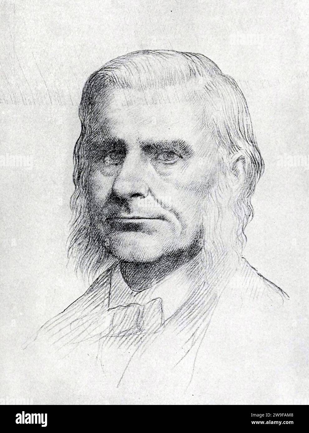 Thomas Huxley, Thomas Henry Huxley (1825 – 1895), biologo e antropologo inglese Foto Stock