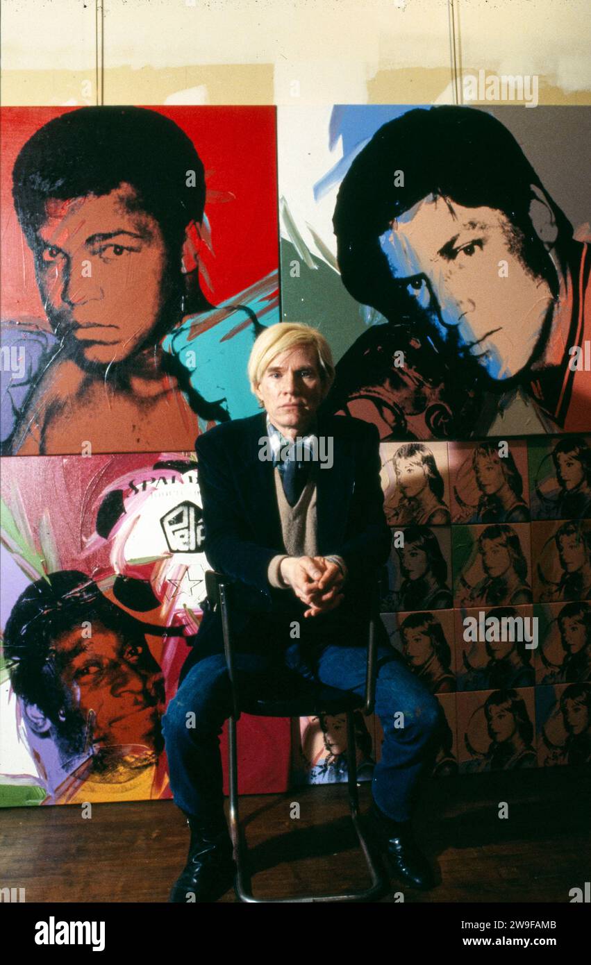 Andy Warhol, Andy Warhol (1928 – 1987) artista americano Foto Stock